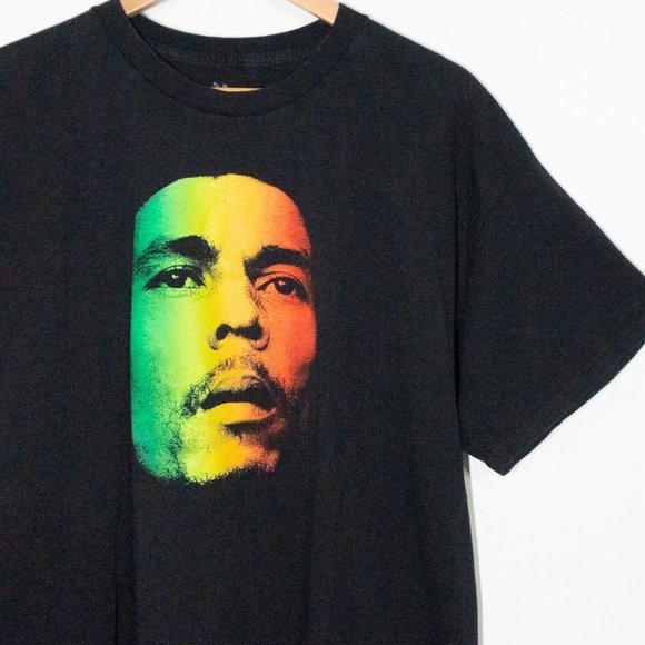 Bob Marley Black Graphic Tee - XL - Picture 4 of 7